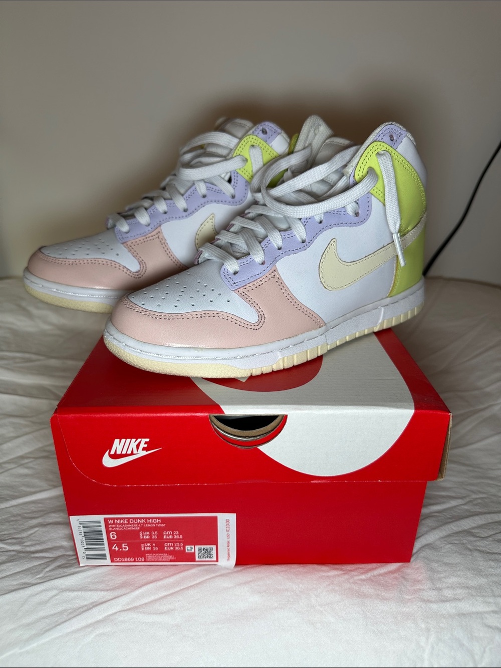 Nike Women’s Dunk High ‘Lemon Twist’